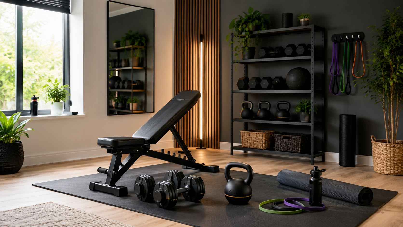 Home Gym Inrichten: 5 Essentiële Tips voor een Effectieve Workout Thuis